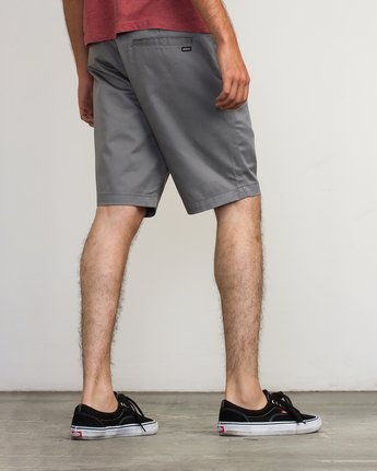 RVCA Weekend Stretch Short in Smoke