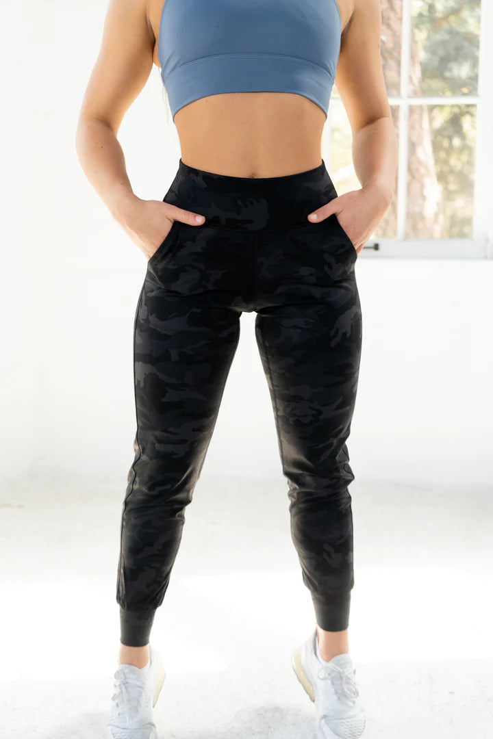 Stretchy Sequin Jogger Pants- MULTIPLE COLOR OPTIONS