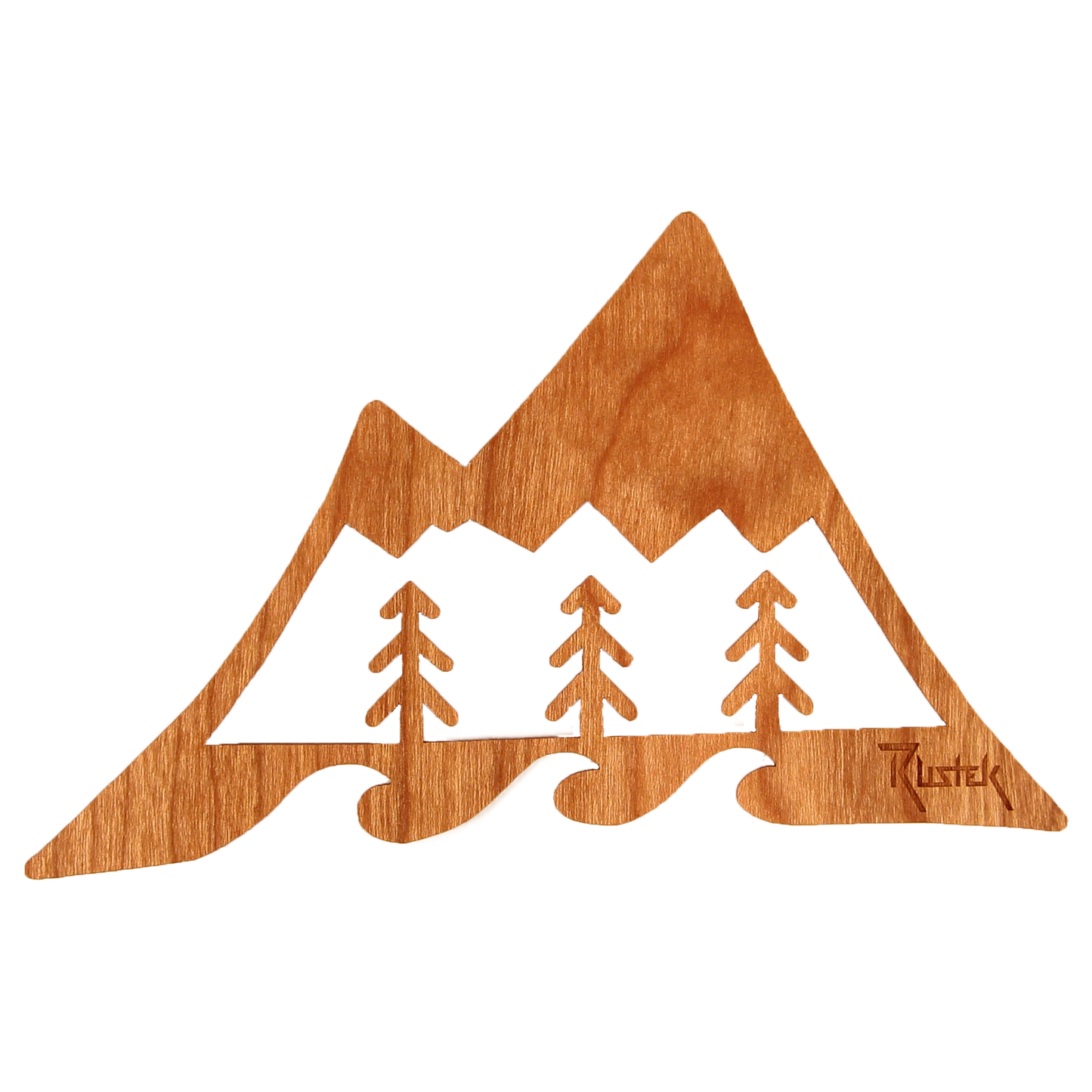 Rustek Collective - Great Outdoors Wood Sticker