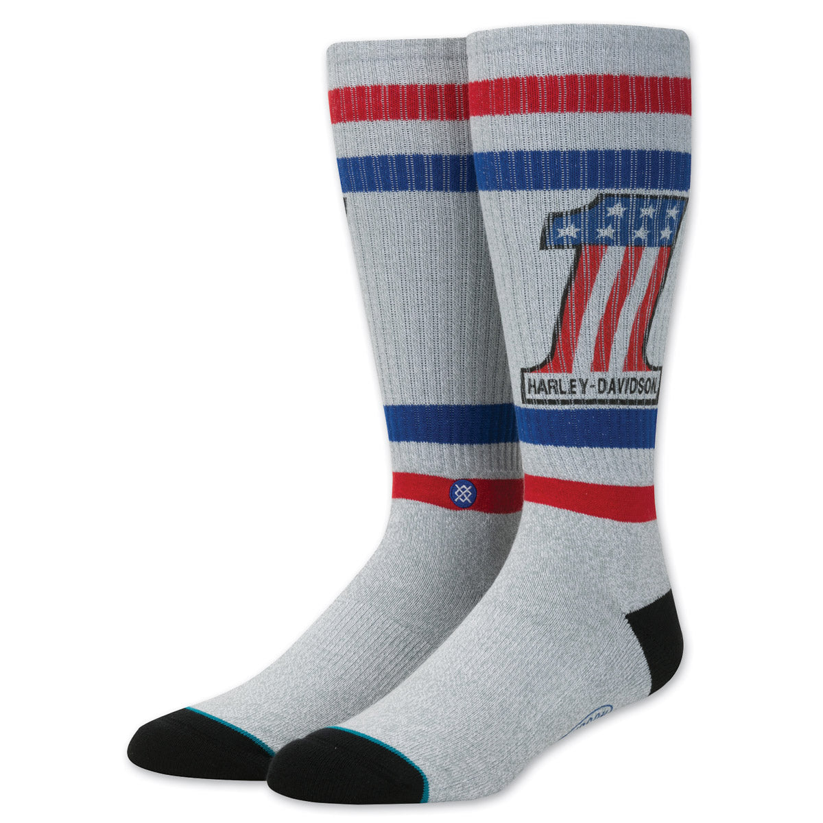 Stance - Number One Harley-Davidson Socks - CREAM