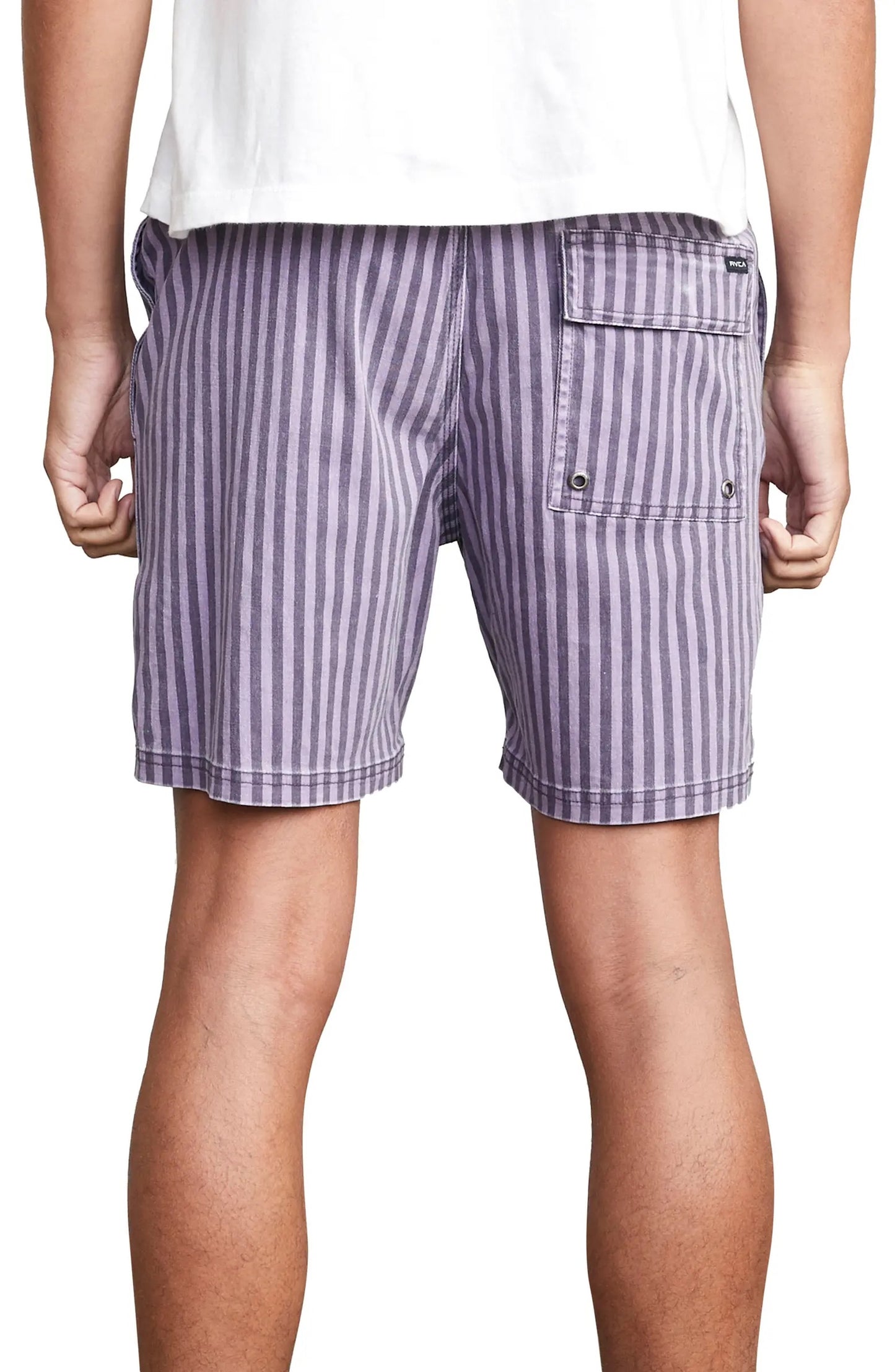 RVCA Escape Print Elastic Short Deep Purple