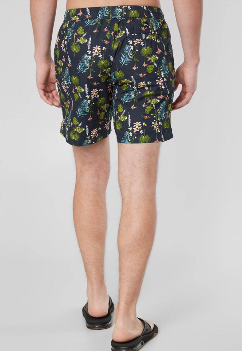 Seeker Volley Short Navy Jungle