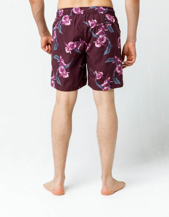 Seeker Volley Short - Burgundy