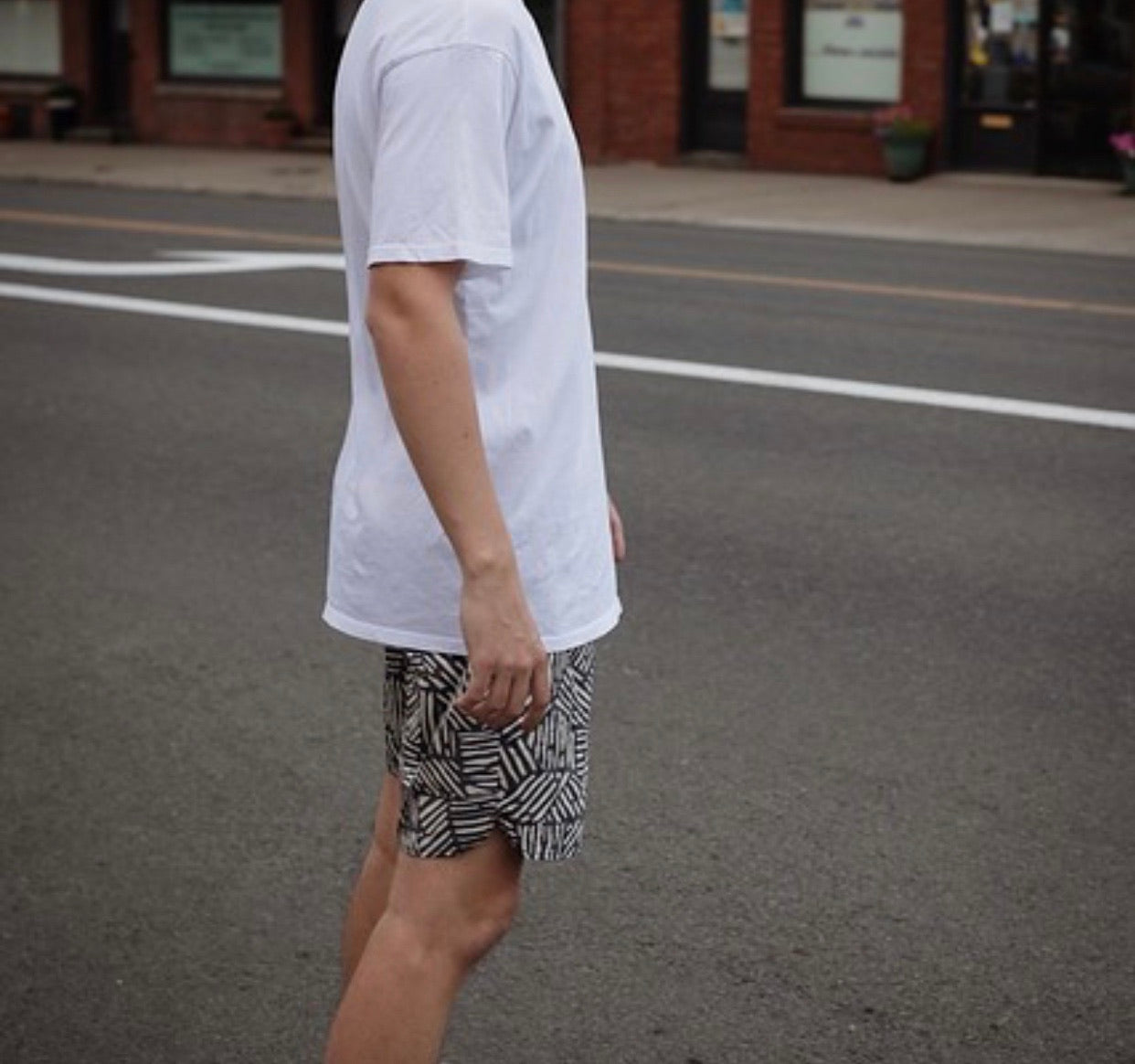 OC Skinny Swim Short - Abstract