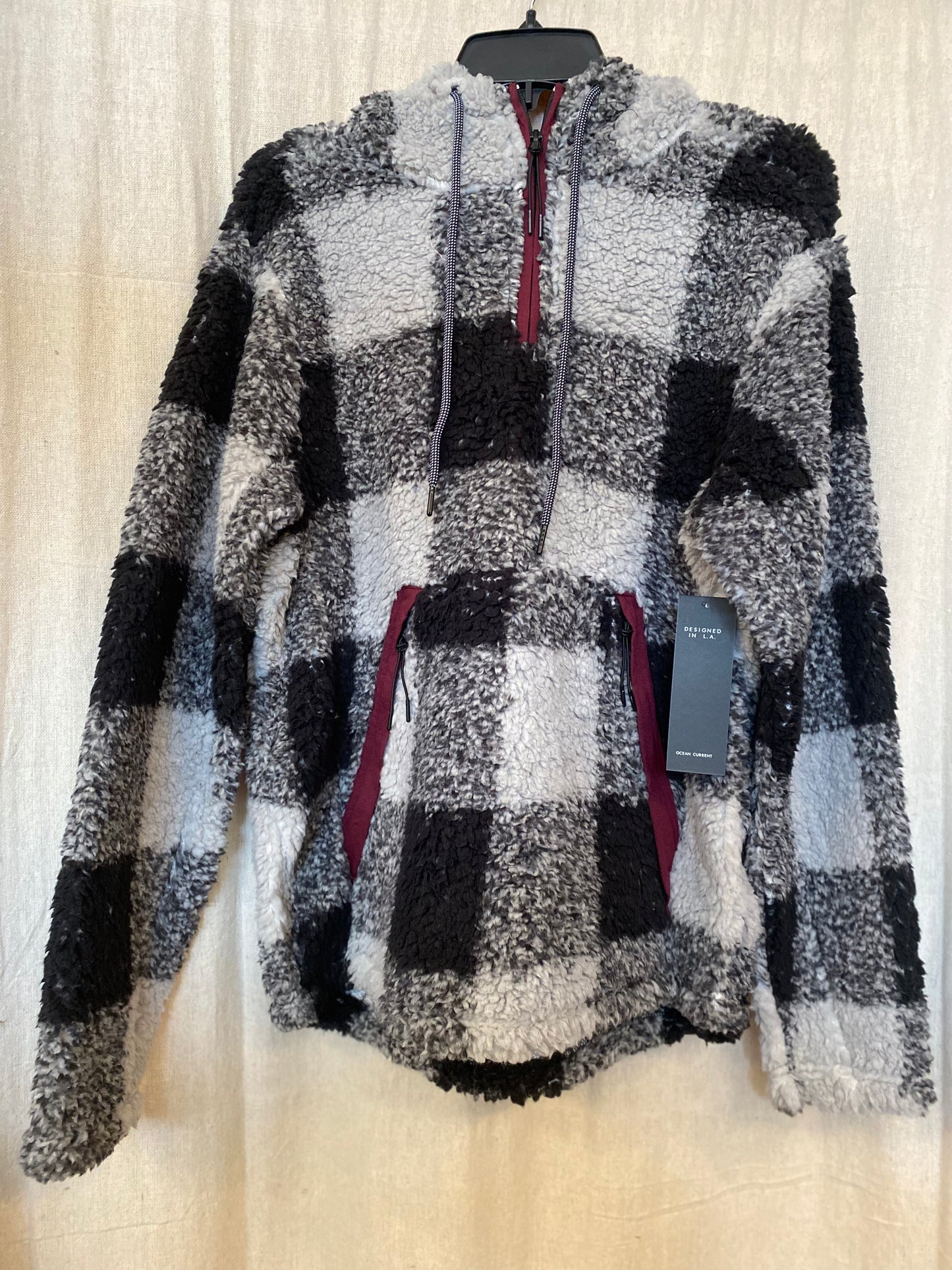 Pullover Sherpa 1/3 Top Zip