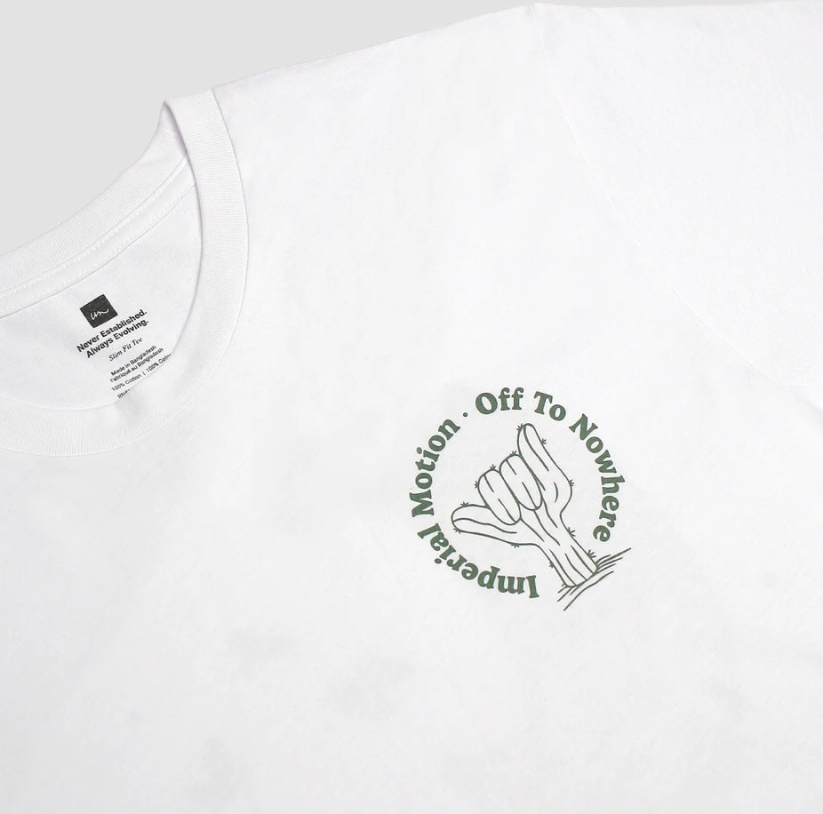 You can never go wrong with a crispy white t-shirt! Oh yeah, there is also a super cool design on the back! The Imperial Motion Premium Tees are exactly what they say, a premium, great quality tshirt with a simple design on the back.