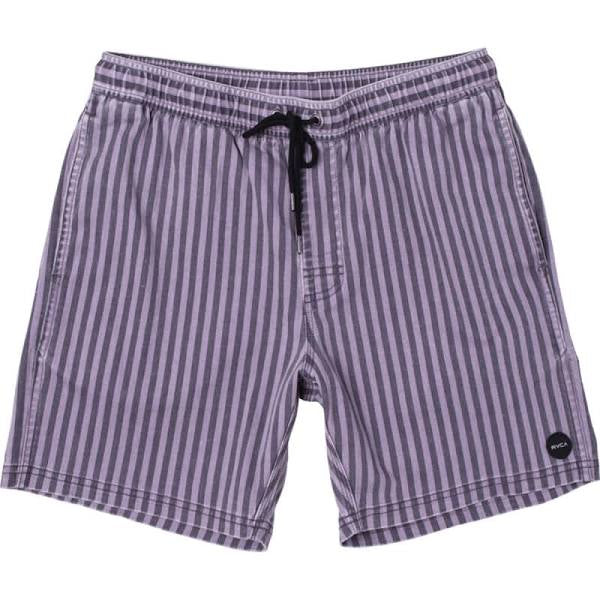 RVCA Escape Print Elastic Short Deep Purple