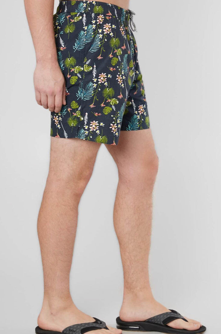 Seeker Volley Short Navy Jungle