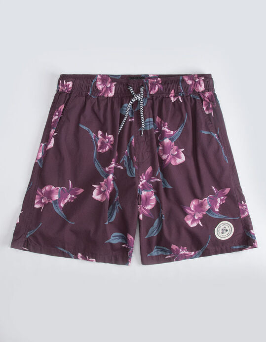 Seeker Volley Short - Burgundy