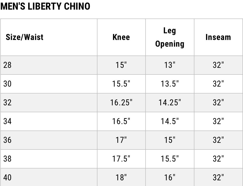 Liberty Chino Pant - Olive