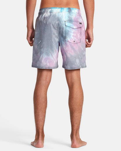 RVCA Manic Tie Die Shorts 17"
