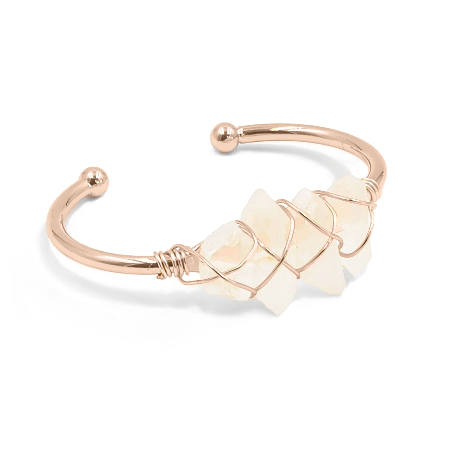 Rose Gold Quartz Bracelet