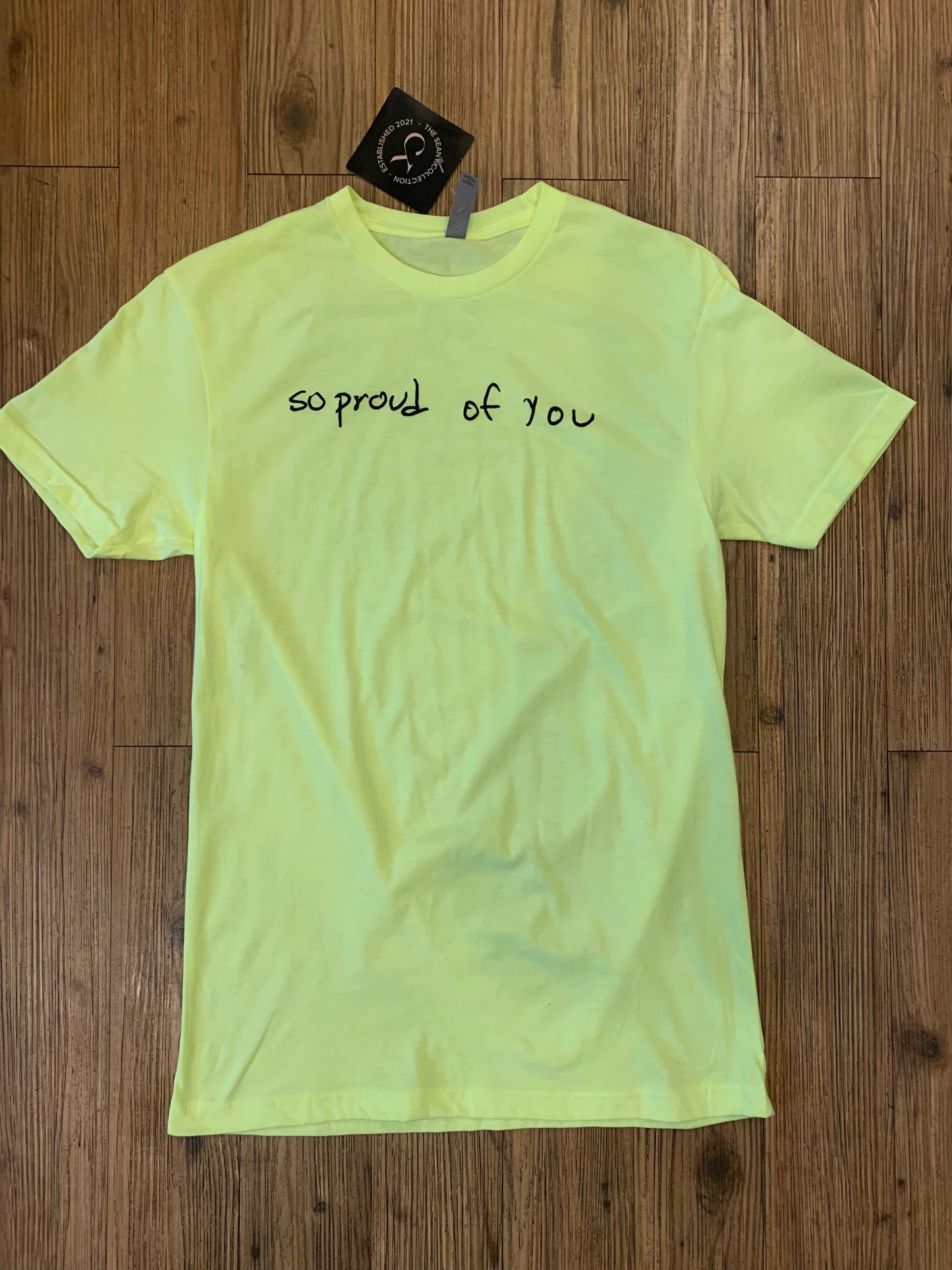 CK Exclusive So Proud Of You T-Shirt - Construction Yellow