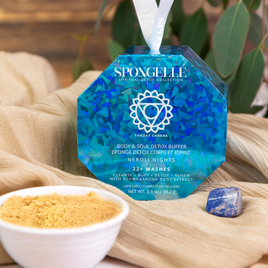 Spongellé - Neroli Nights | Spiritual Detox (Lapis Lazuli)