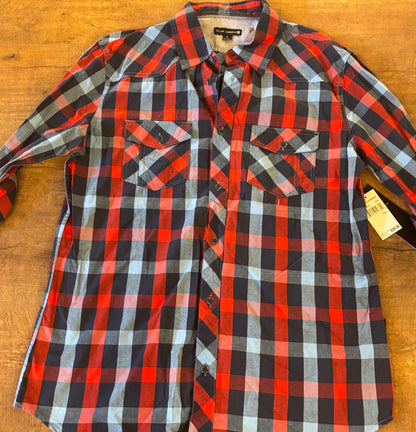 Ocean Current gingham long sleeve