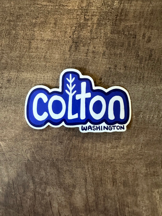 Colton Wa Sticker