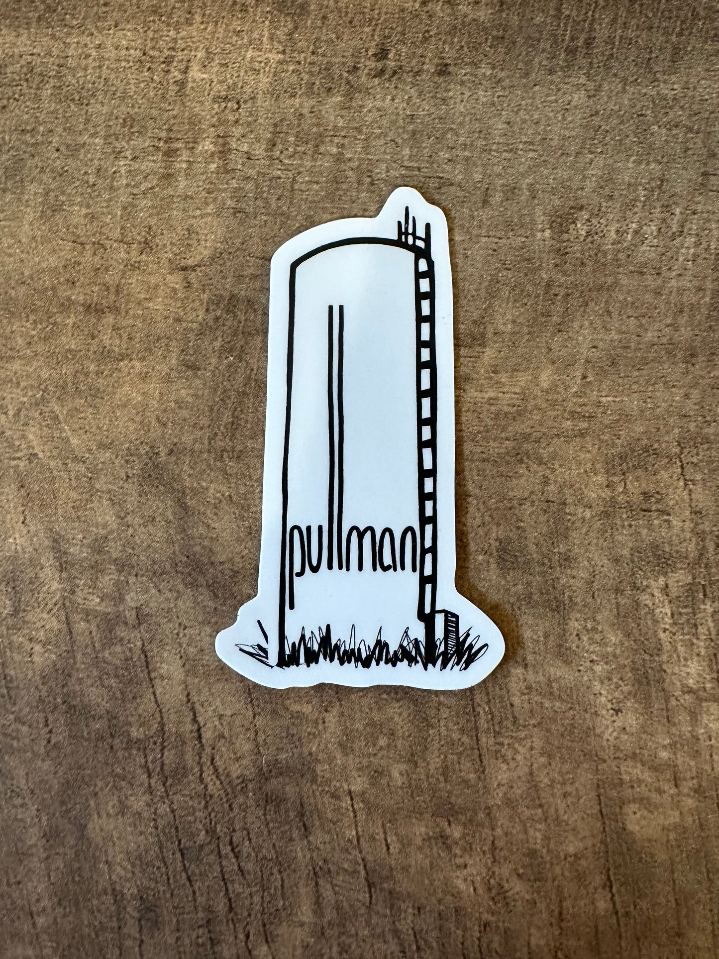 Pullman Water Tower Sticker
