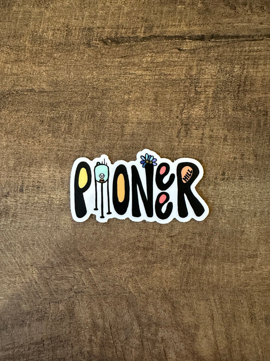 Pioneer Hill Sticker- Color