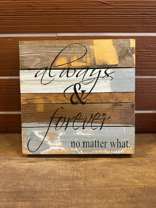 "Always & Forever" Wall Decor