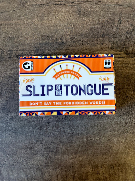 Slip Of The Tongue Matchbox Game