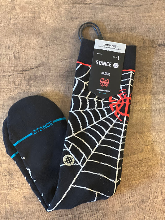 Spiderman Web Socks