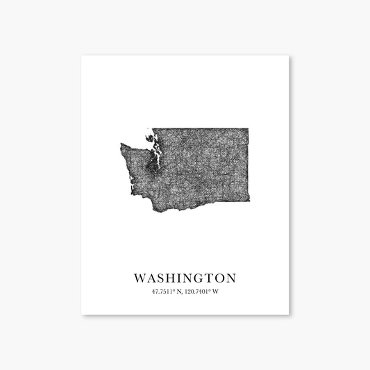 Footnotes - Washington - Everyday Art Print