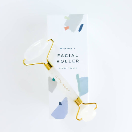 Facial Roller - Clear Quartz