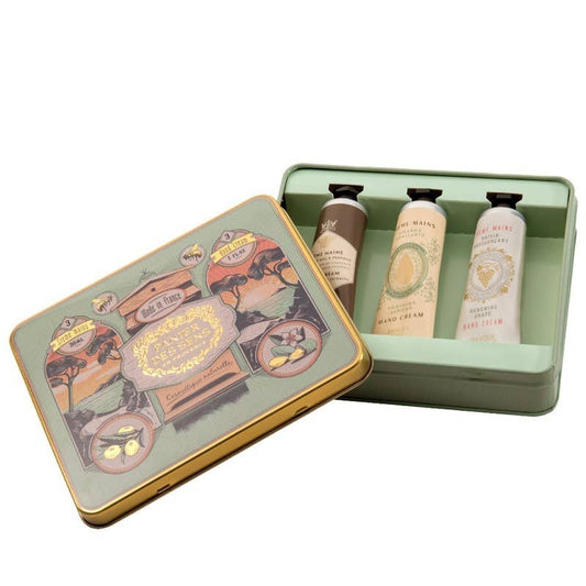 PANIER DES SENS - Timeless Tin Box - 3 Hand Creams Gift Set