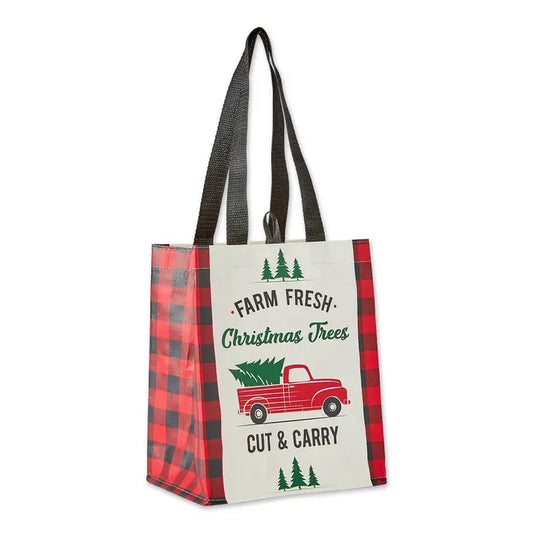 Christmas Truck Reusable Mini Tote