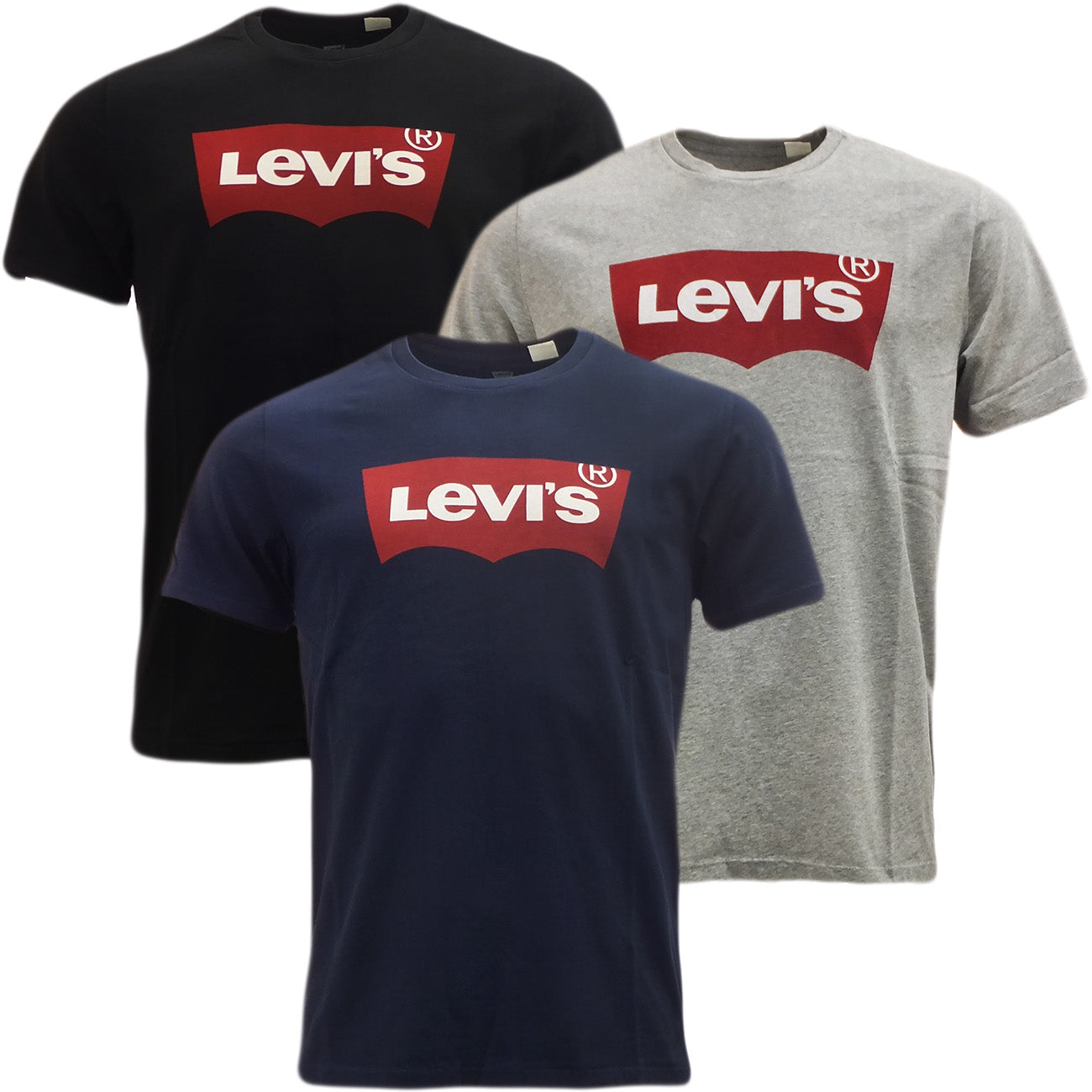 You can't go wrong wearing this men's Levi's tee.   PRODUCT FEATURES  Levi's logo Crewneck Short sleeves FABRIC & CARE  Cotton, polyester Machine wash Imported