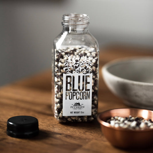 Farm Fresh Blue Bottled Popcorn