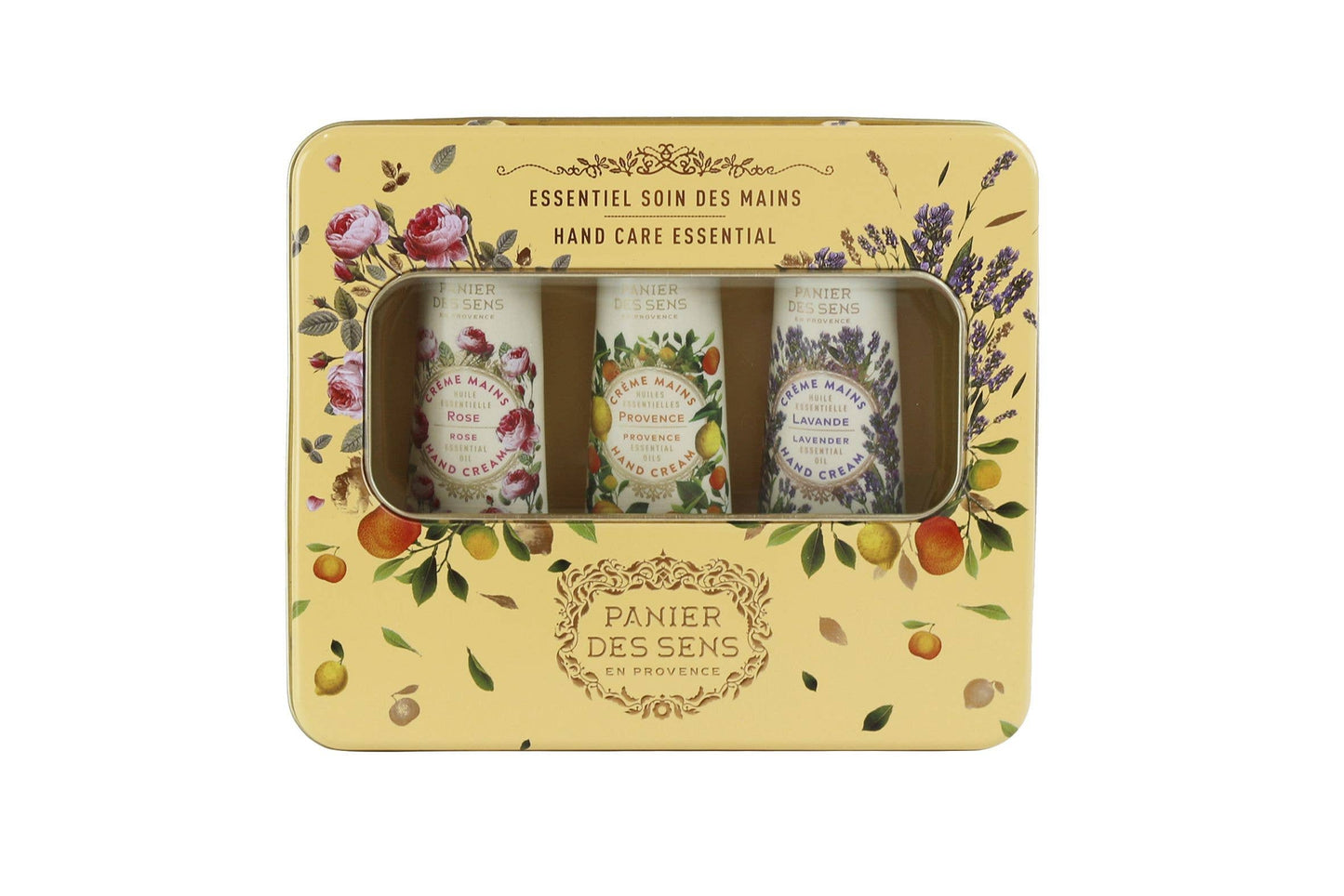 PANIER DES SENS - Essential Tin Box - 3 Hand Creams Gift Set