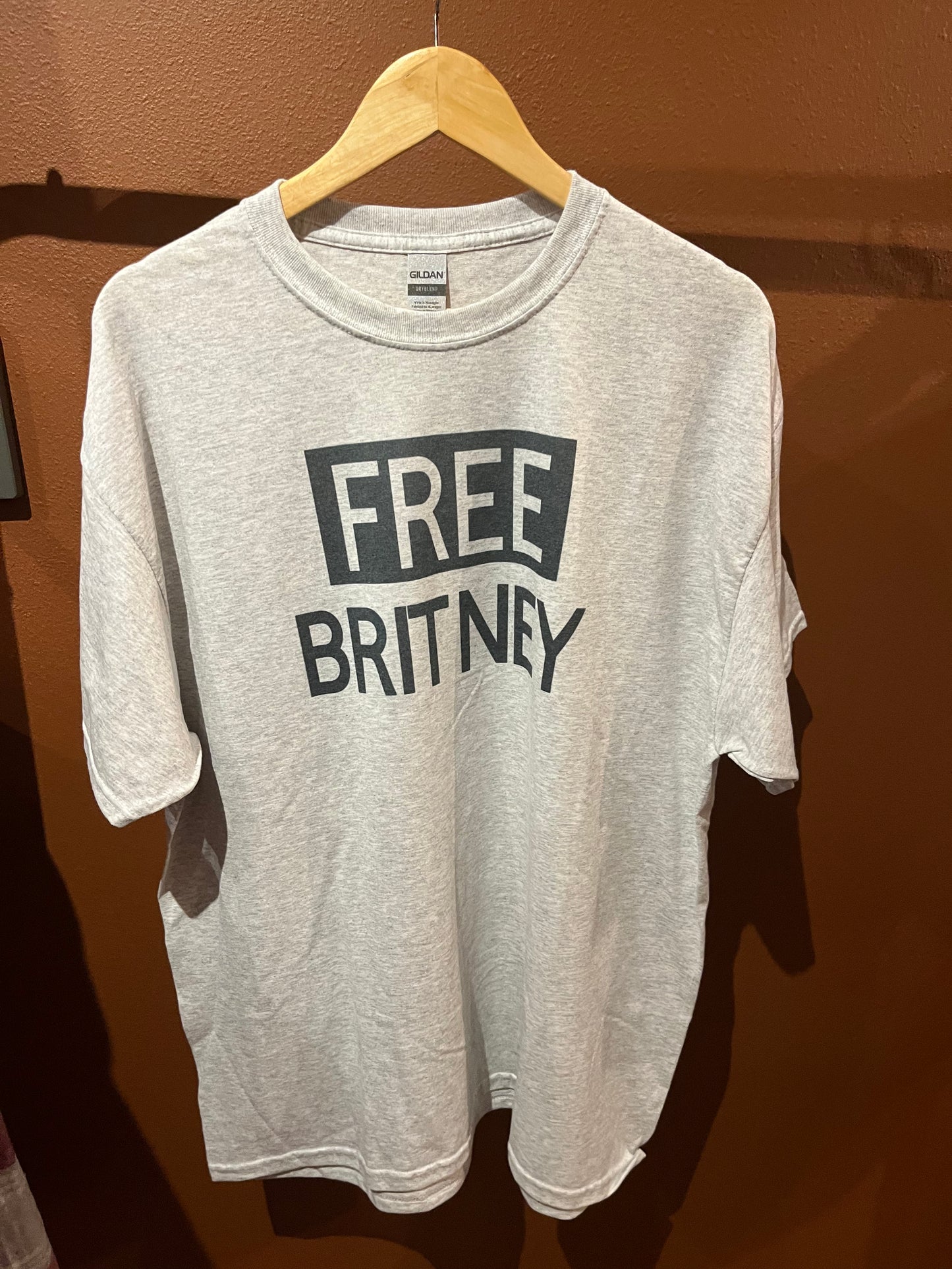 Free Britney Grey Graphic Tee