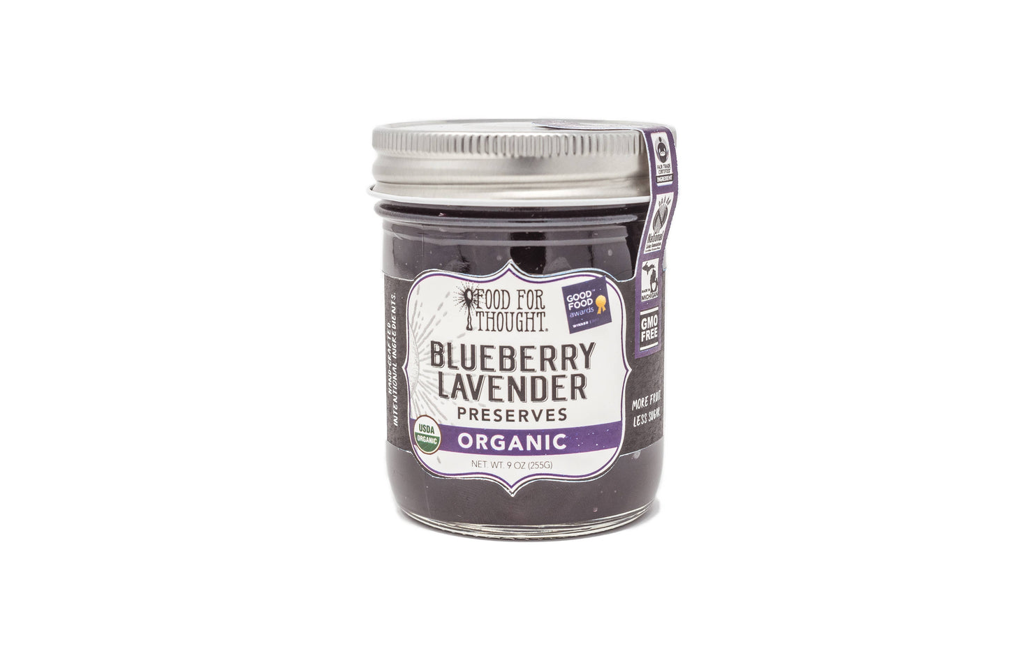 Organic Blueberry Lavender Preserves