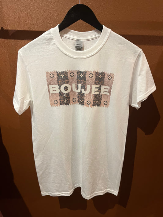Boujee Graphic White Tee