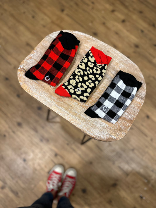 Panache Festive High Top Socks