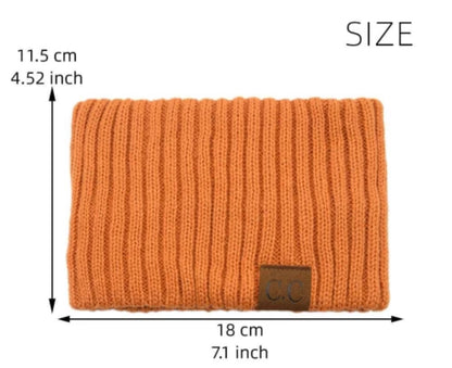 Thick Knit Headband- Multiple Color Options