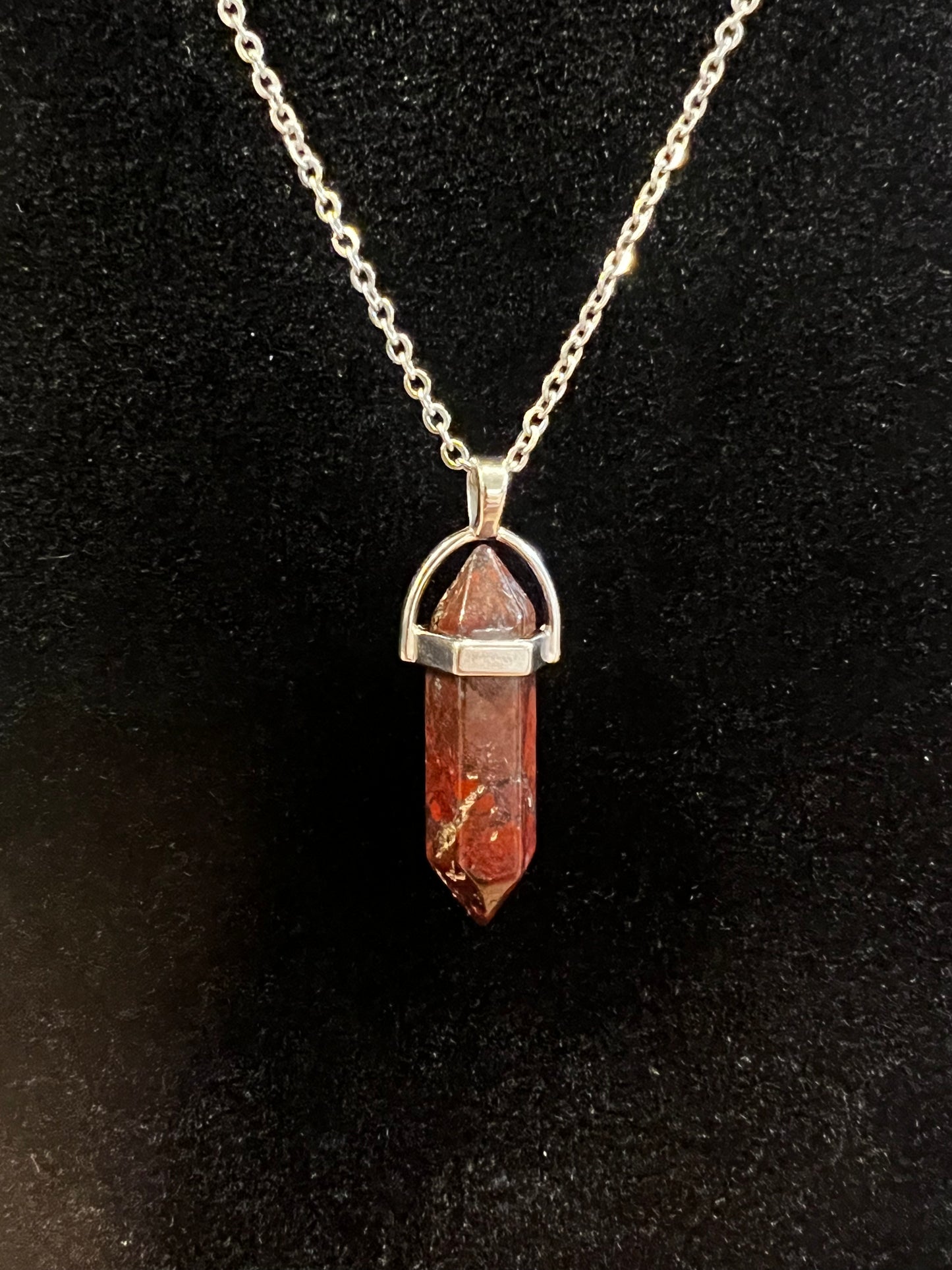 Wrapped Crystal Necklaces- MULTIPLE COLORS