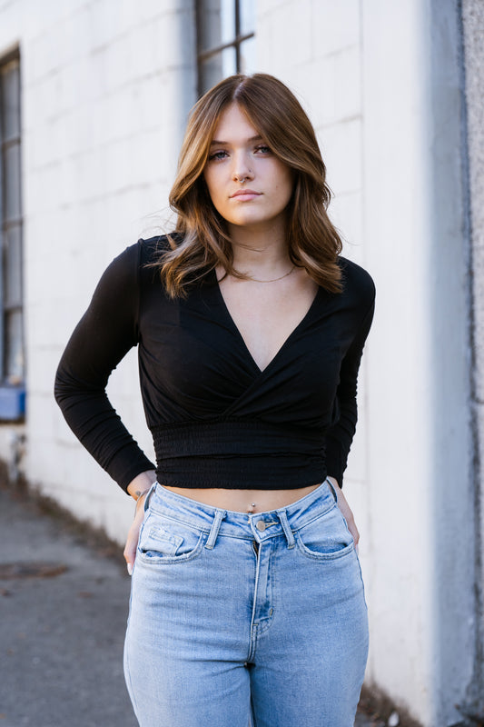 Eliana Smocked Long Sleeve