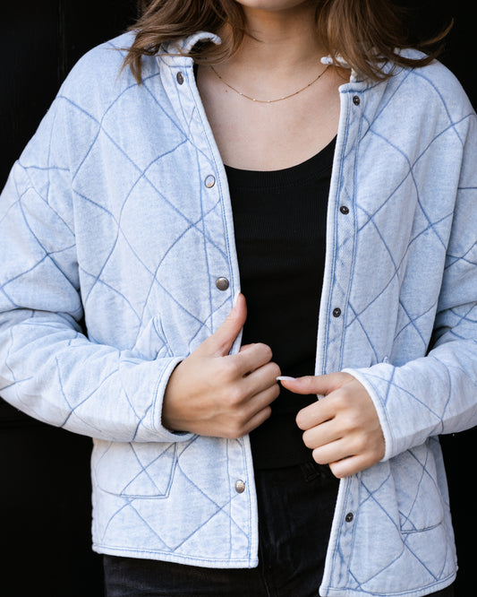 Maya Knit Denim Jacket