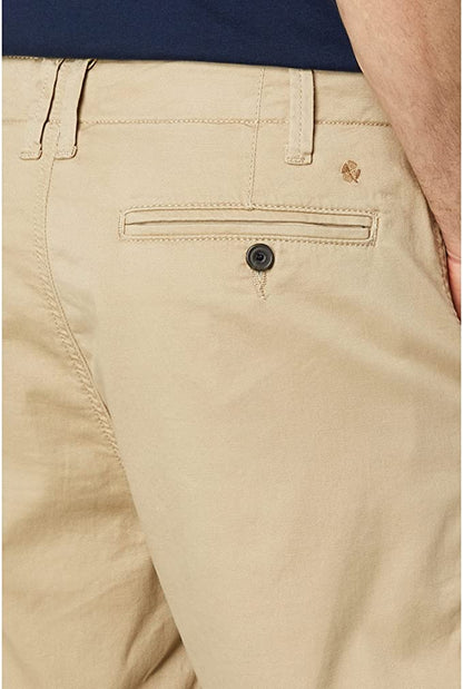 Lucky Brand 9" Stretch Twill Flat Front Shorts