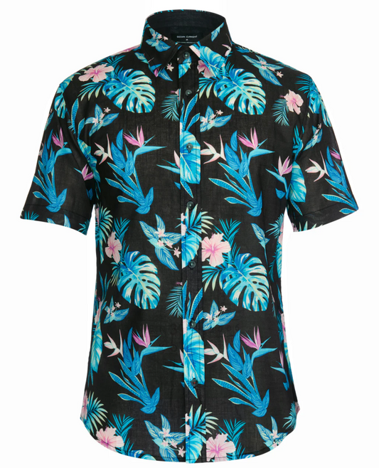 Old Floral Woven Top