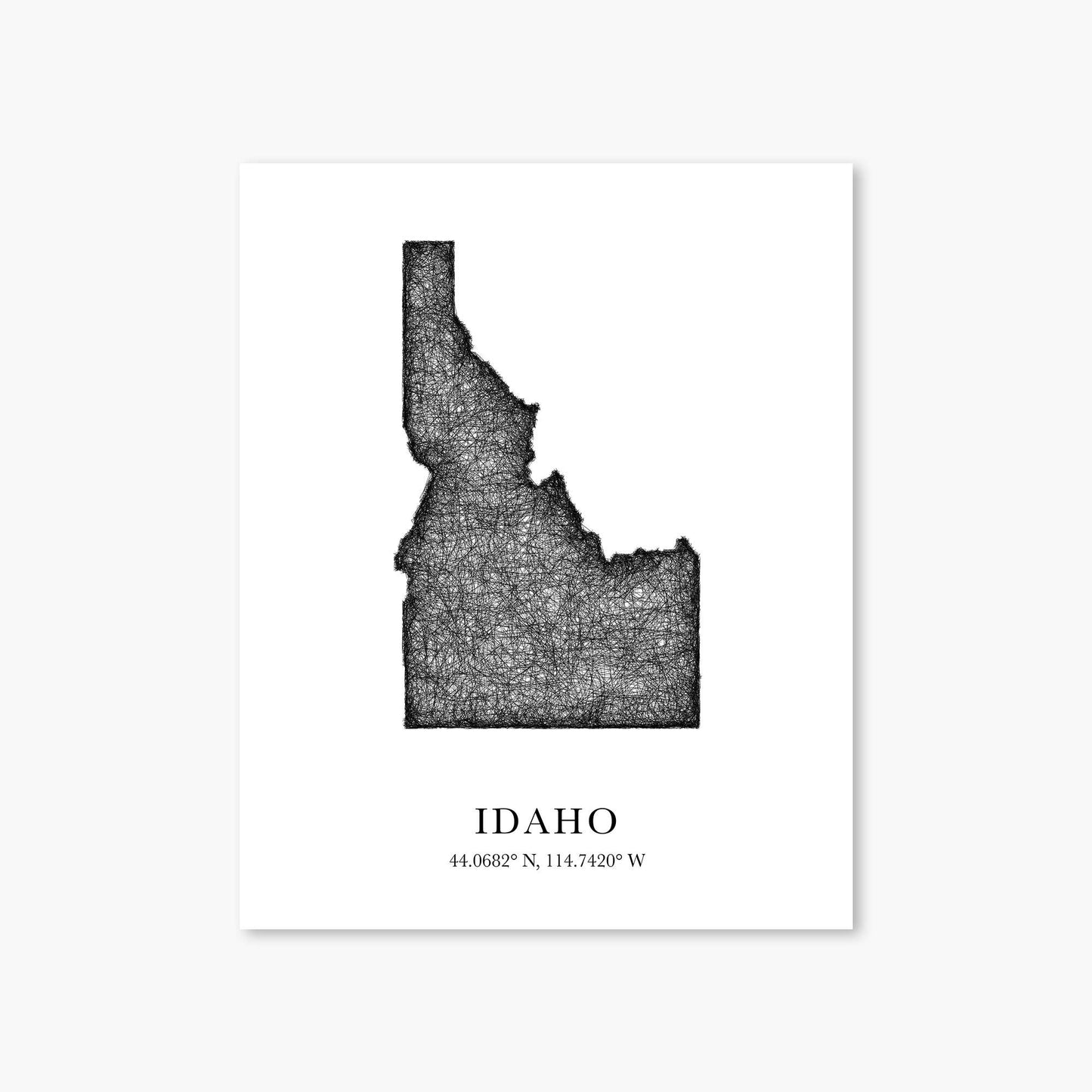 Footnotes - Idaho - Everyday Art Print