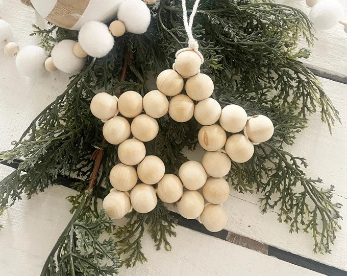 Boho Christmas Star Ornament