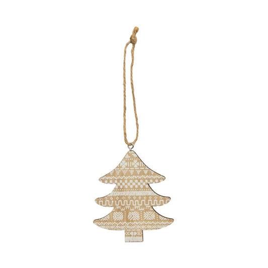Nordic Tree Wood Ornament