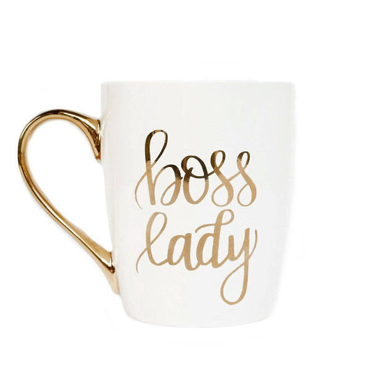 Sweet Water Decor - Boss Lady Gold Coffee Mug