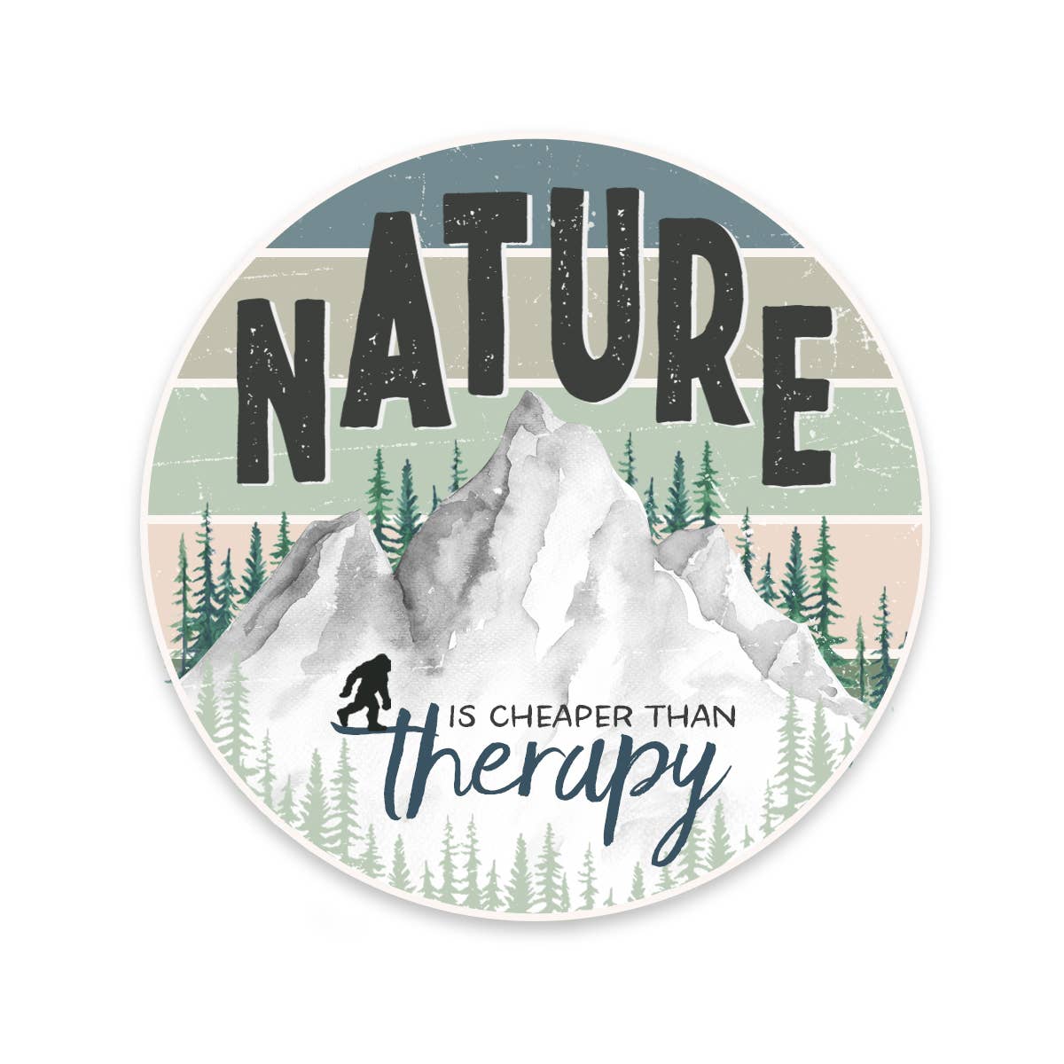 Nature Therapy Sticker