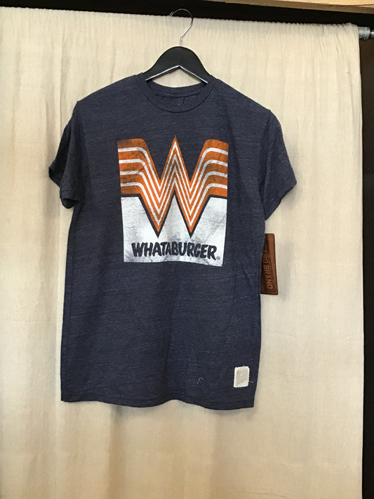 Soft and comfortable blue “Whataburger” t shirt. 