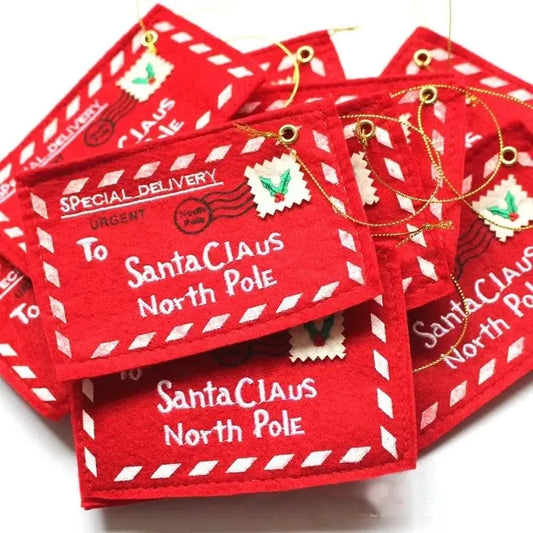 Letters to Santa Envelope Ornament